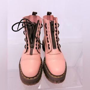 Dr. Martens Sinclair Milled Napa Leather Platform Boots